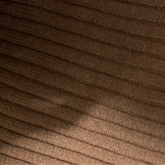 Brown Turtleneck Sweater Dress - Picture 3 of 4